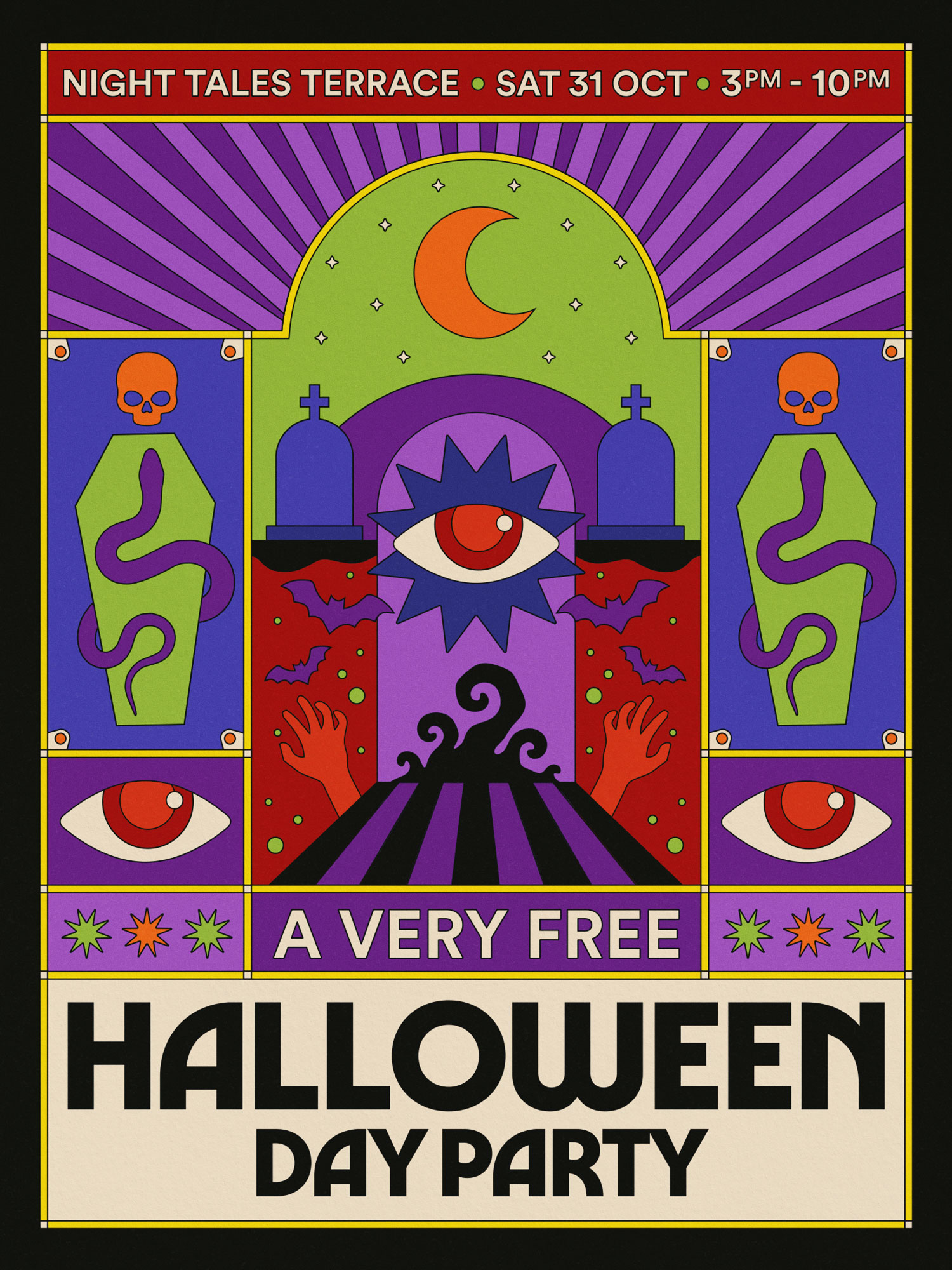 Night Tales: A Halloween Day Party