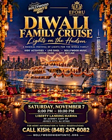 Diwali On Hudson - Family Diwali Cruise Party