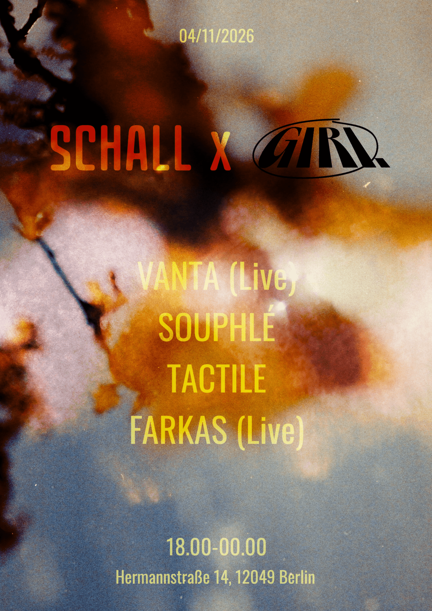 Giri x SCHALL, listening session