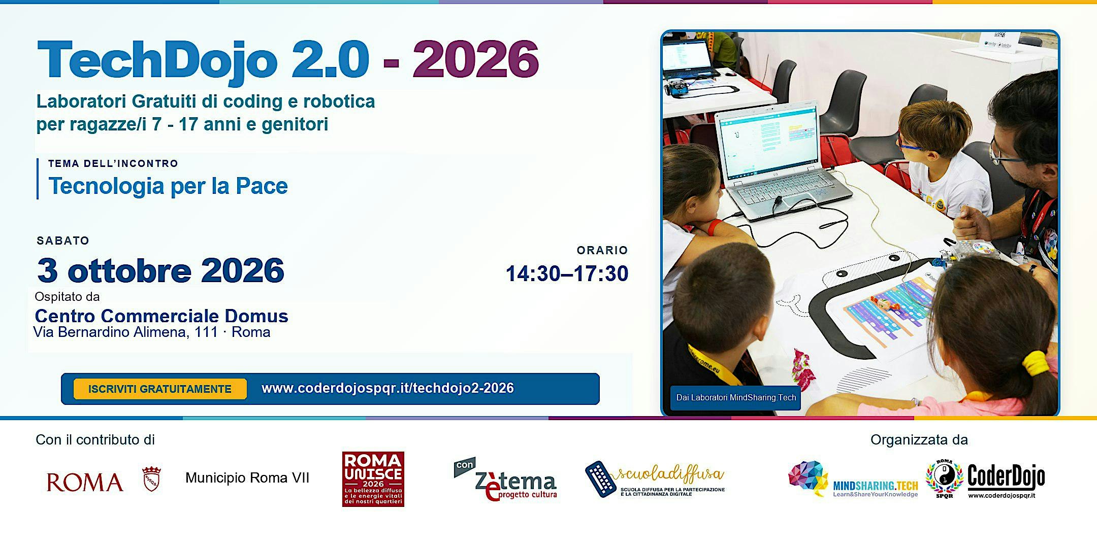 TechDojo 2.0 - 2026 | Tecnologia per la Pace