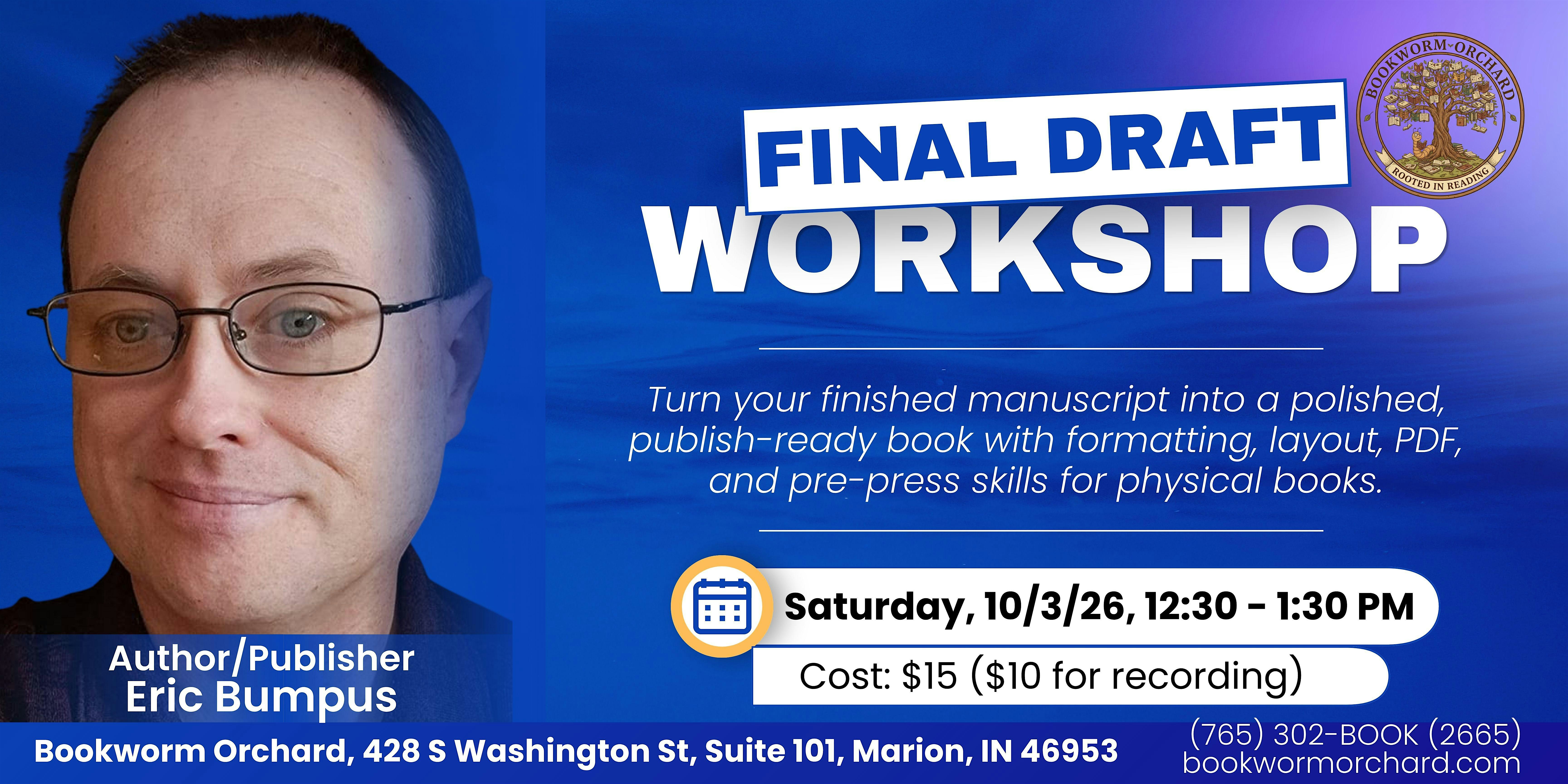Final Draft to Delivery Workshop