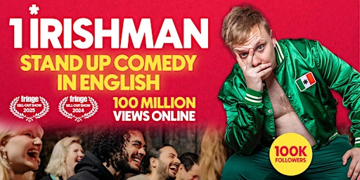 1 Irishman in Uppsala | A stand-up comedy show in English | 7PM