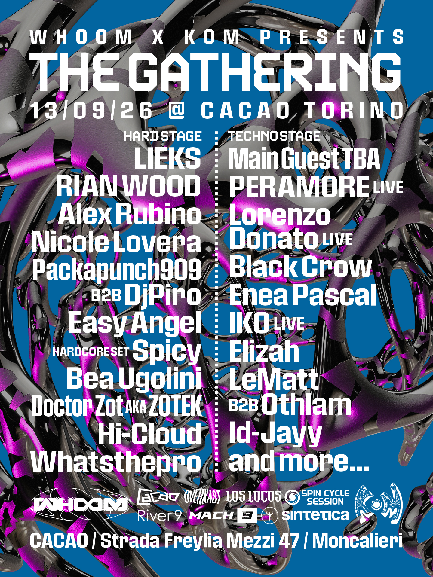 WHOOM x KOM presents: THE GATHERING