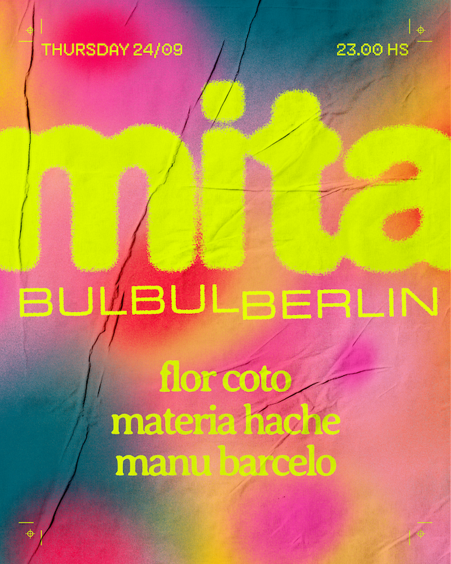mita records showcase: Flor Coto, materia hache, Manu Barcelo