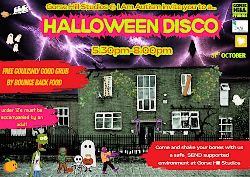 Halloween Disco: Gorse Hill Studios x I Am Autism