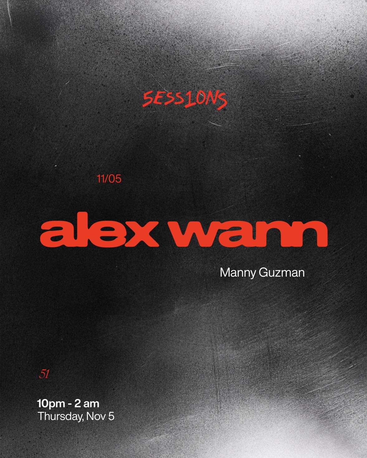 5ESS1ONS x ALEX WANN | NOV 5