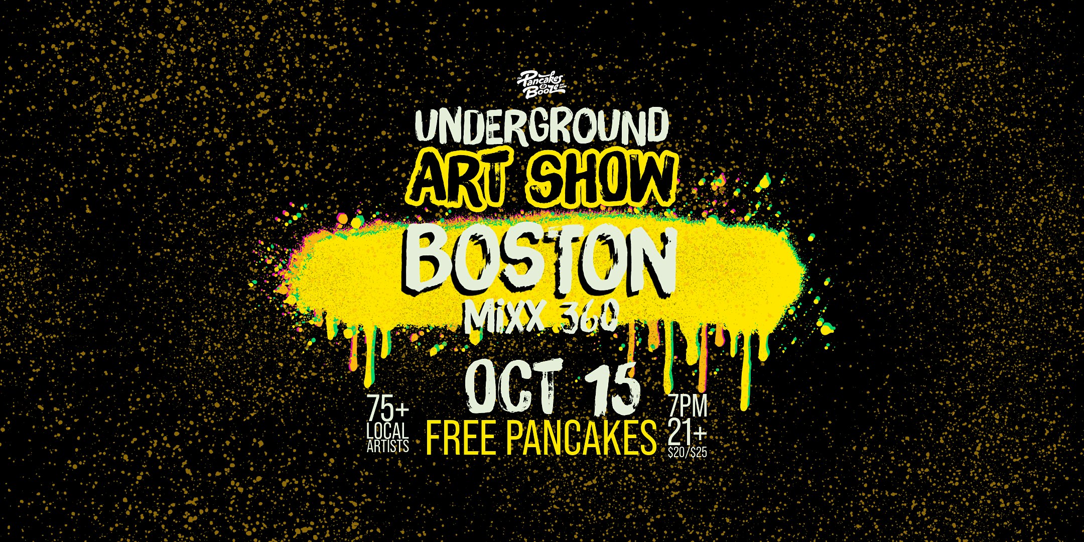 The Boston Pancakes & Booze Art Show