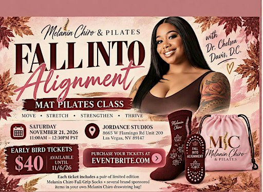 Fall Into Alignment: Move, Align & Unwind | A Mat Pilates Edition