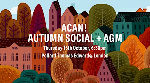 ACAN Autumn Social + AGM 2026