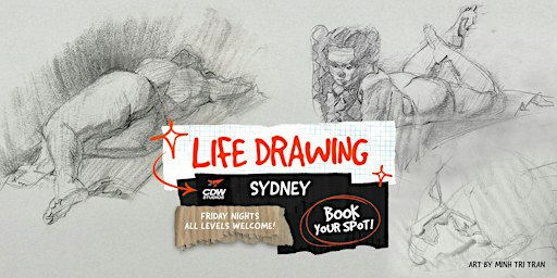 Open Friday Night Life Drawing - SYDNEY(Multiple dates)