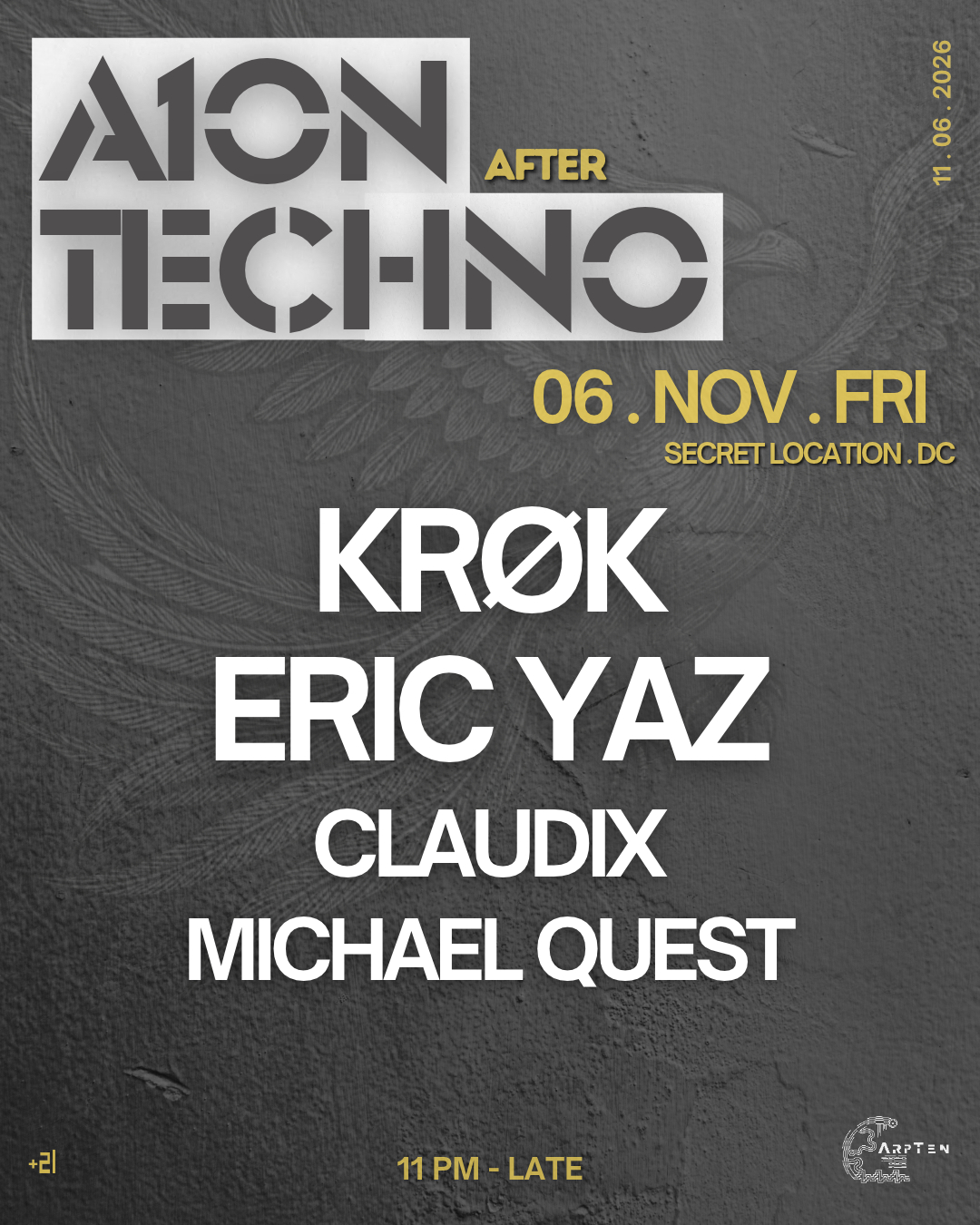 ArpTen presents: A10N Techno AFTER