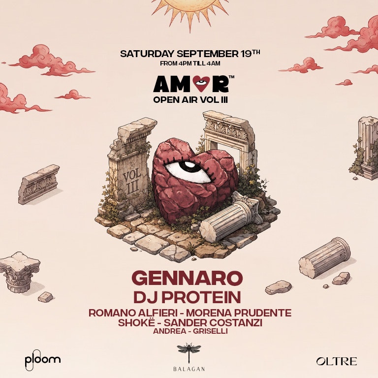AMOR OPEN AIR VOL III - W/GENNARO & MORE