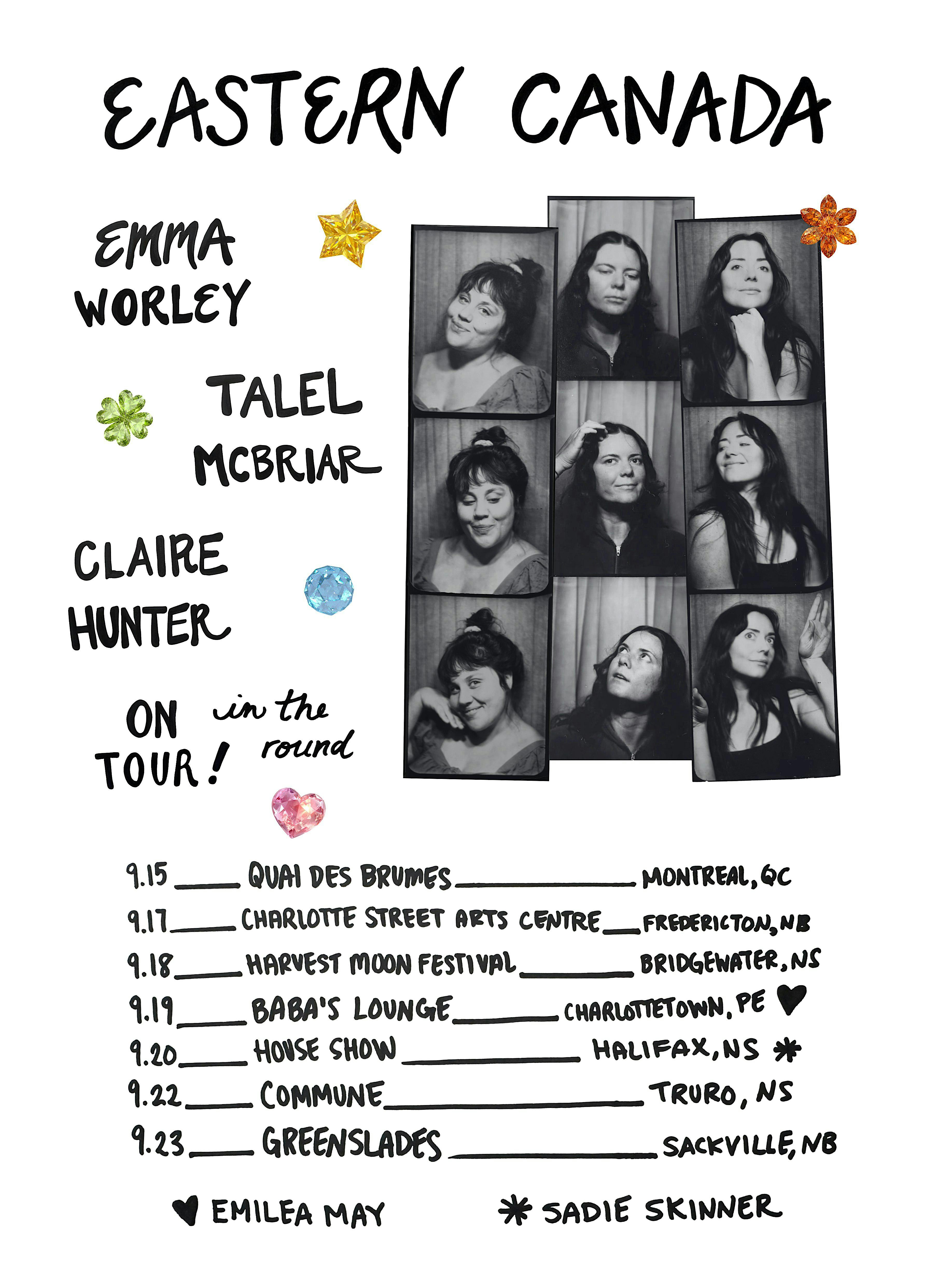 Claire Hunter, Emma Worley & Talel McBriar