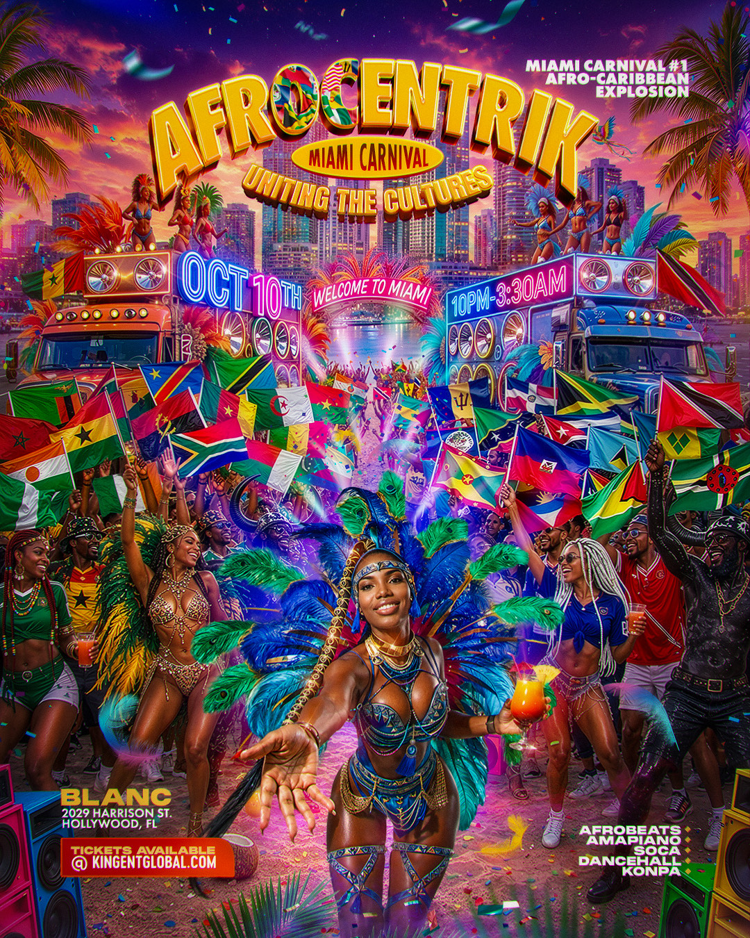 AFROCENTRIK - Miami Carnival 2026