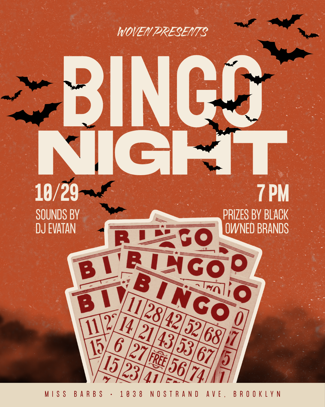 Spooky Bingo Night