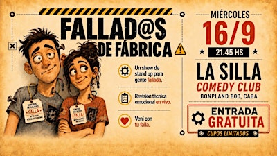 FALLADOS DE FABRICA @ STAND UP
