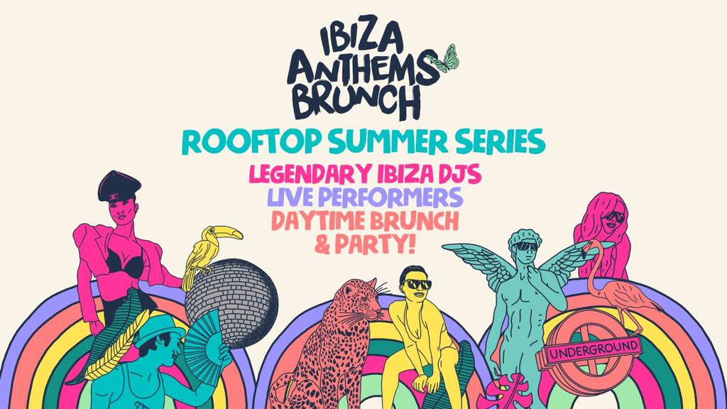 Ibiza Anthems Brunch Rooftop Party