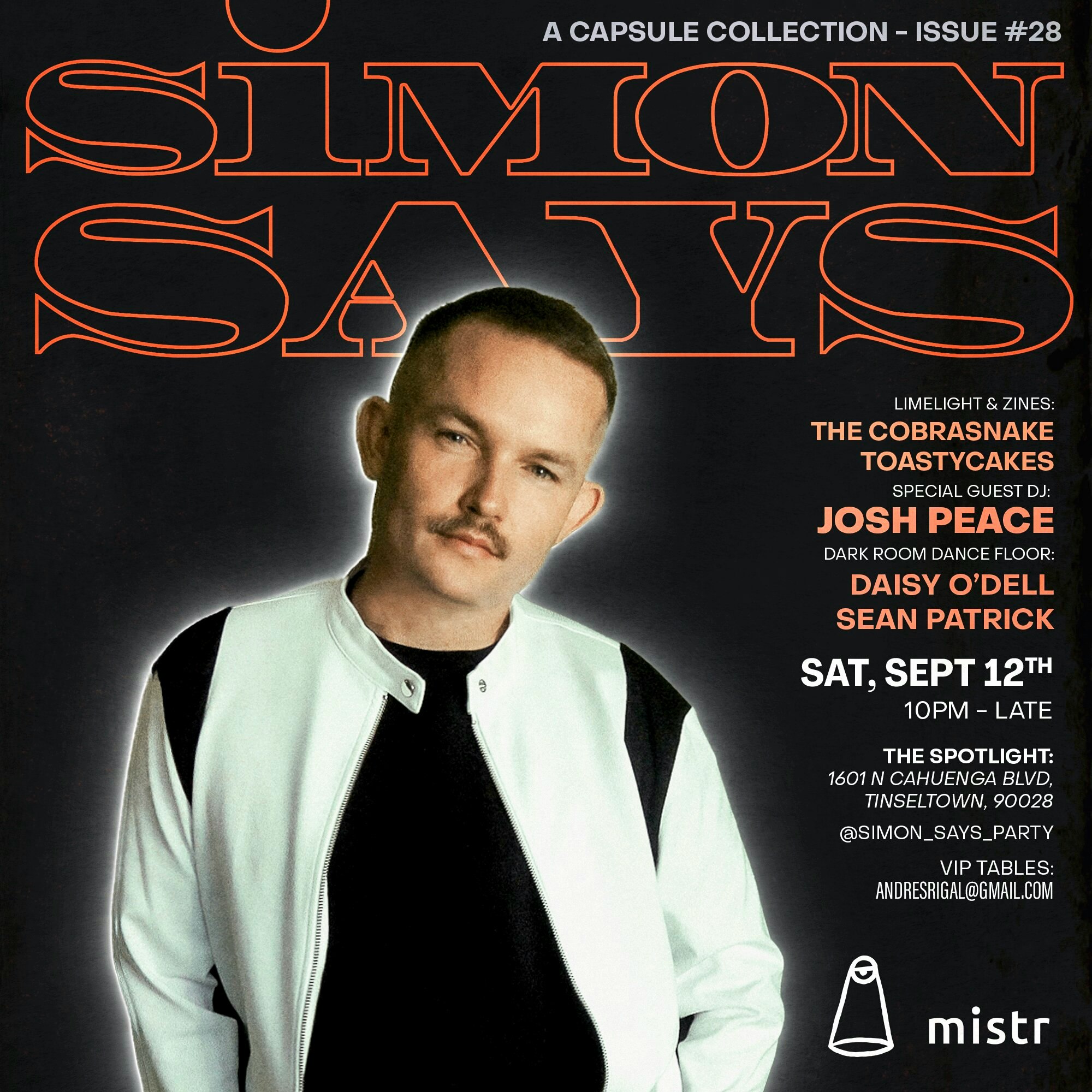 Simon Says: Josh Peace