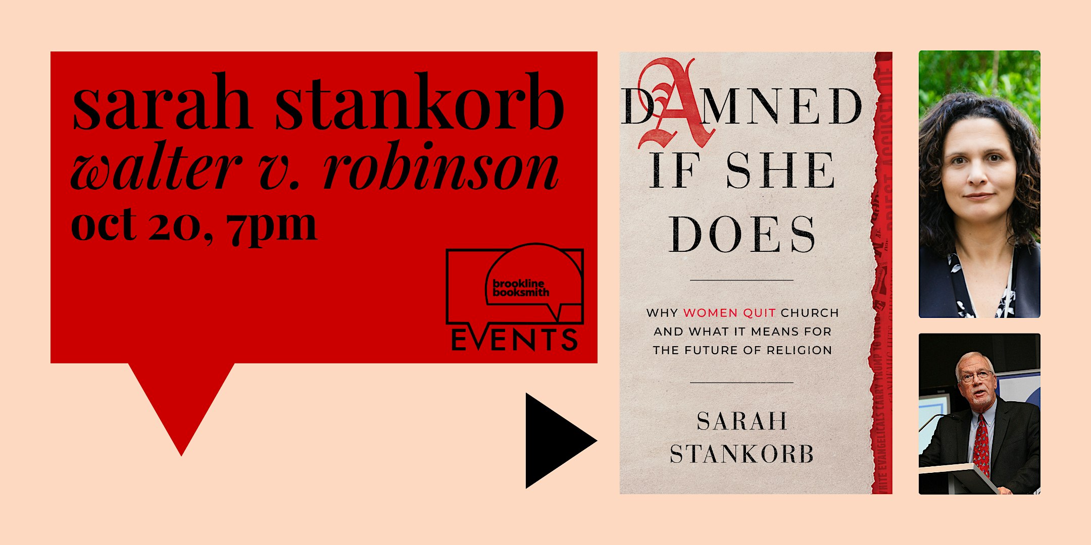 Sarah Stankorb with Walter V. Robinson: Damned if She Does