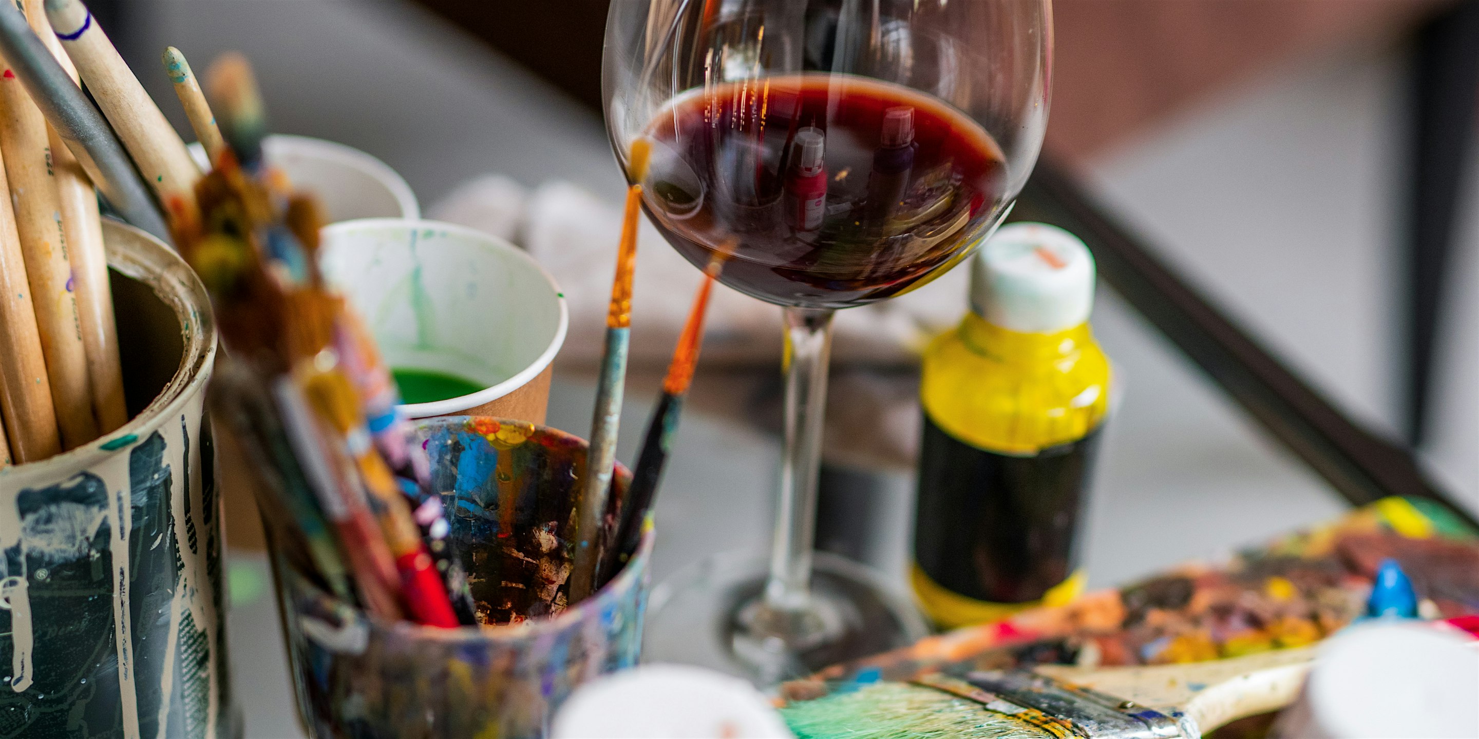 First Day of Fall Paint & Sip: Wine & Whiskey Glass Painting