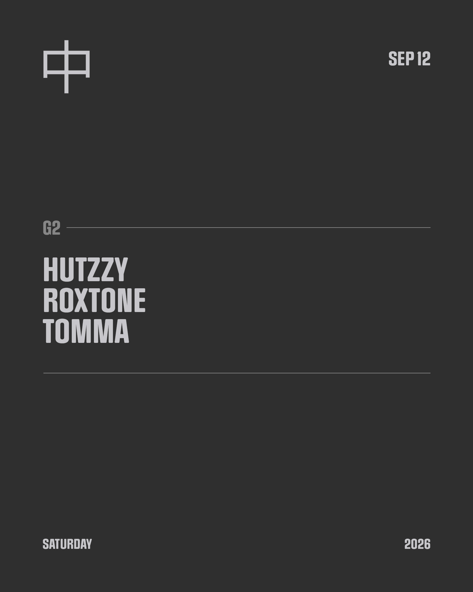 G2: Hutzzy, Roxtone, Tomma