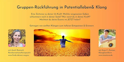 Gruppenrückführung in Potentialleben & Klang