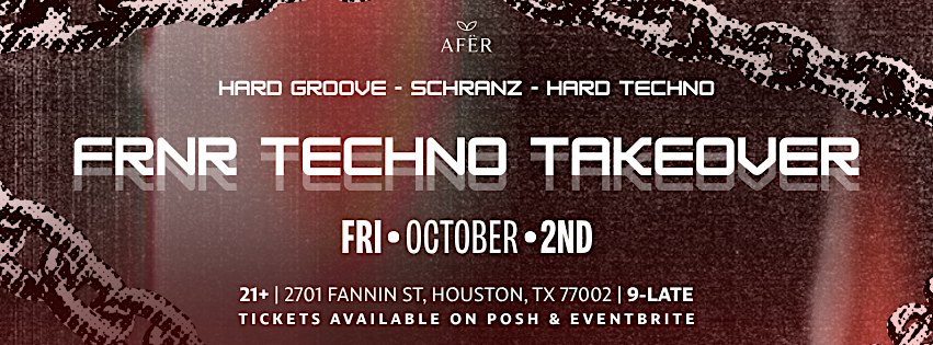 FRNR TECHNO TAKEOVER