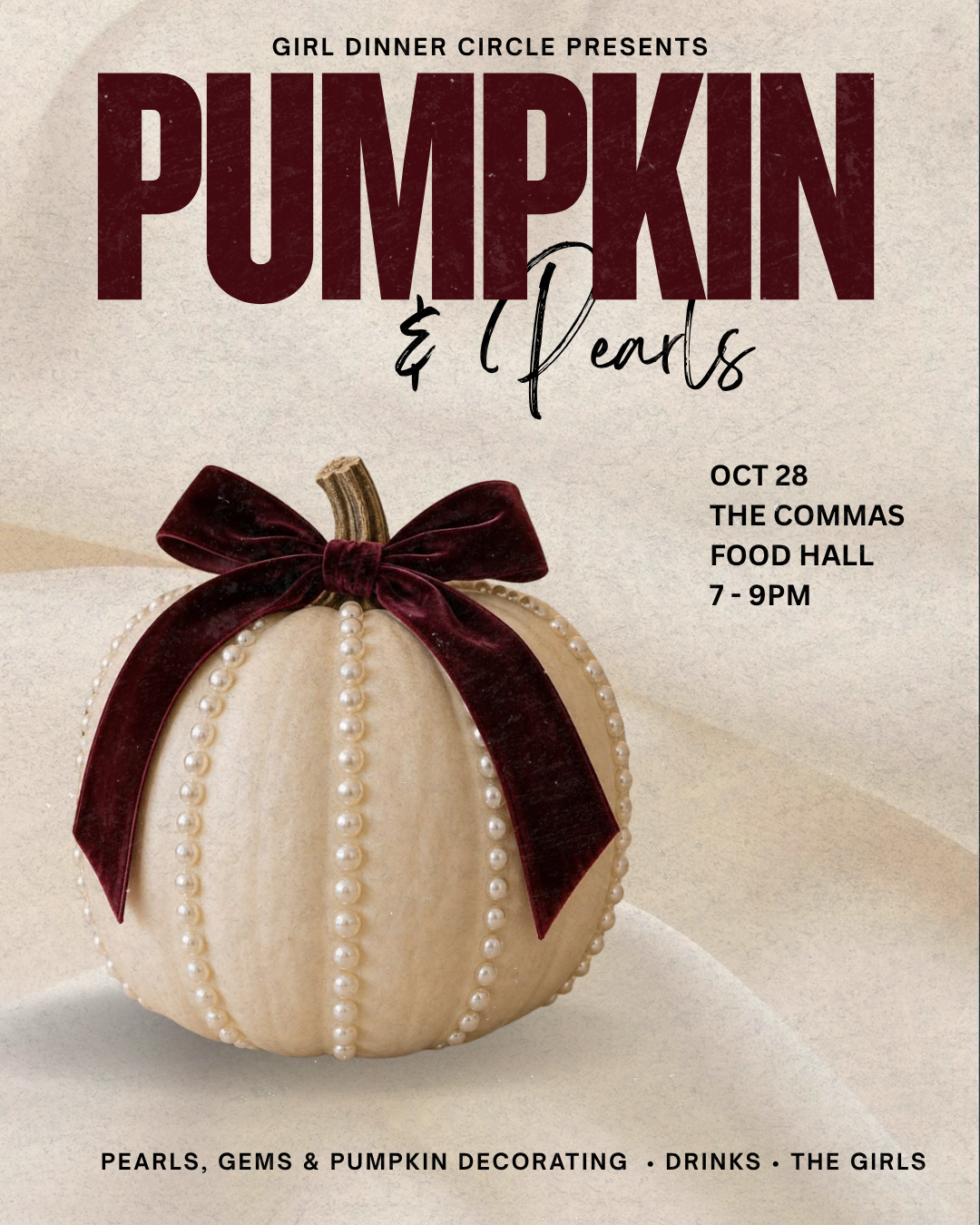 PUMPKIN & PEARLS