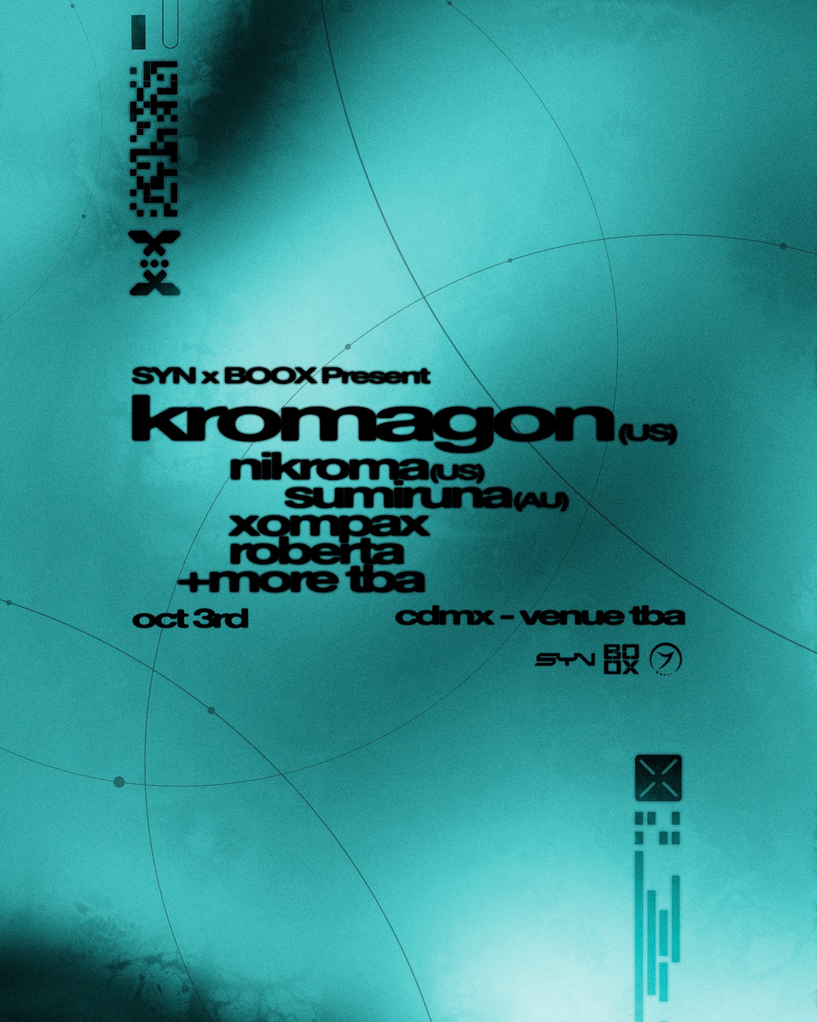 SYN & BOOX present Kromagon & Nikroma (Zenon Records)