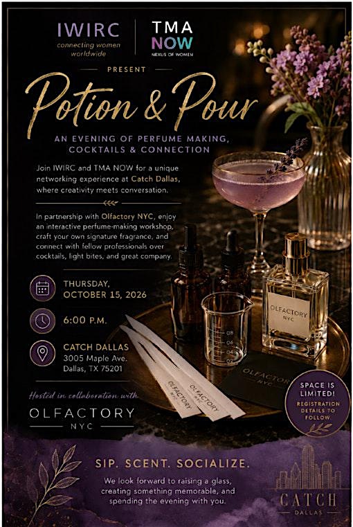 IWIRC / TMA NOW Joint Event: Potion & Pour