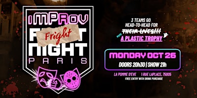 Improv F[r]ight Night Paris (In English)