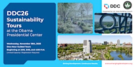 DDC26 Sustainability Tours at the Obama Presidential Center