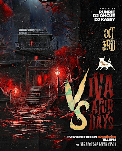 VIVA SATURDAY'S "Halloween  Month"