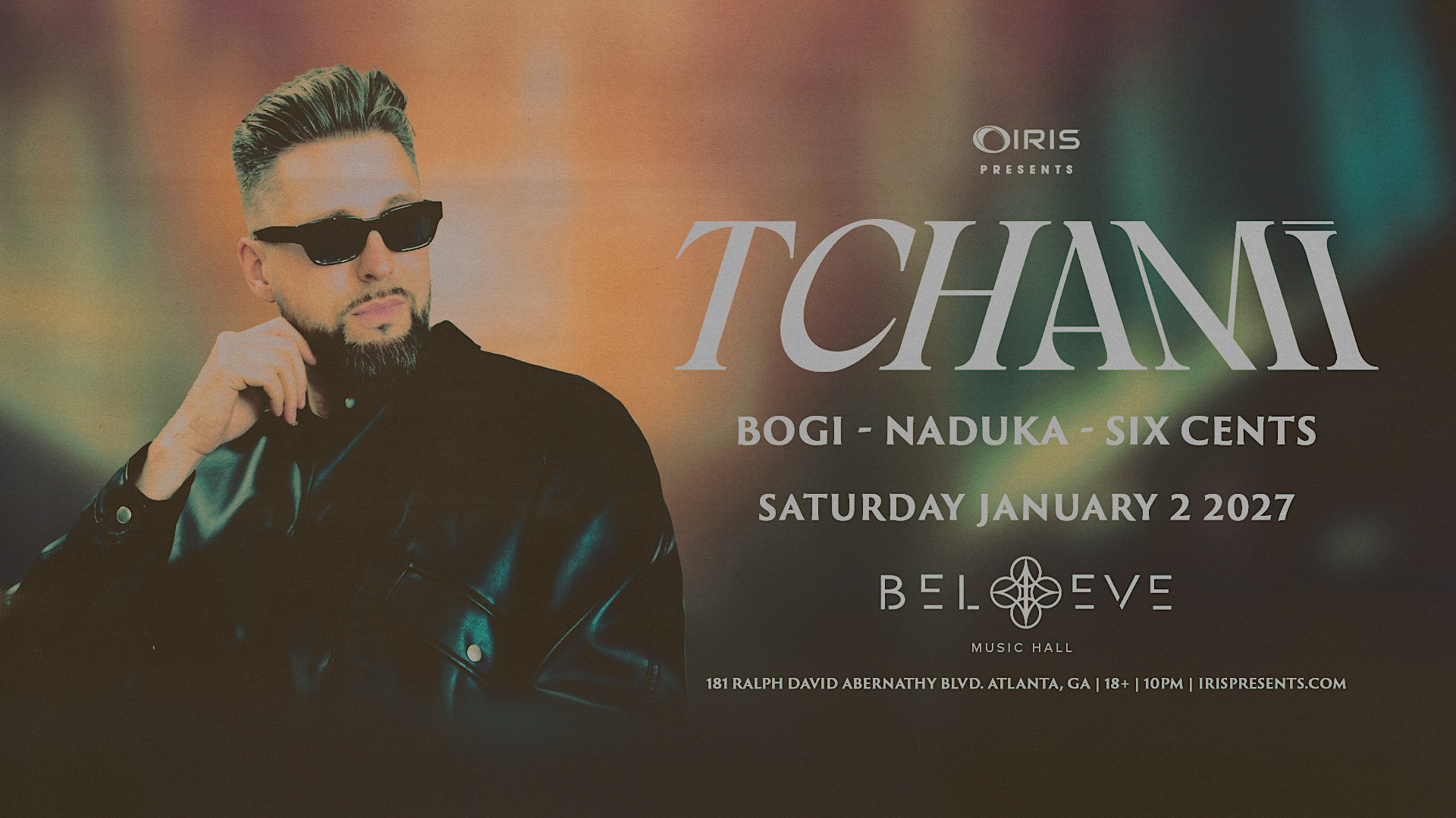 Iris Presents: Tchami @ Believe Music Hall | Sat, Jan 2nd!