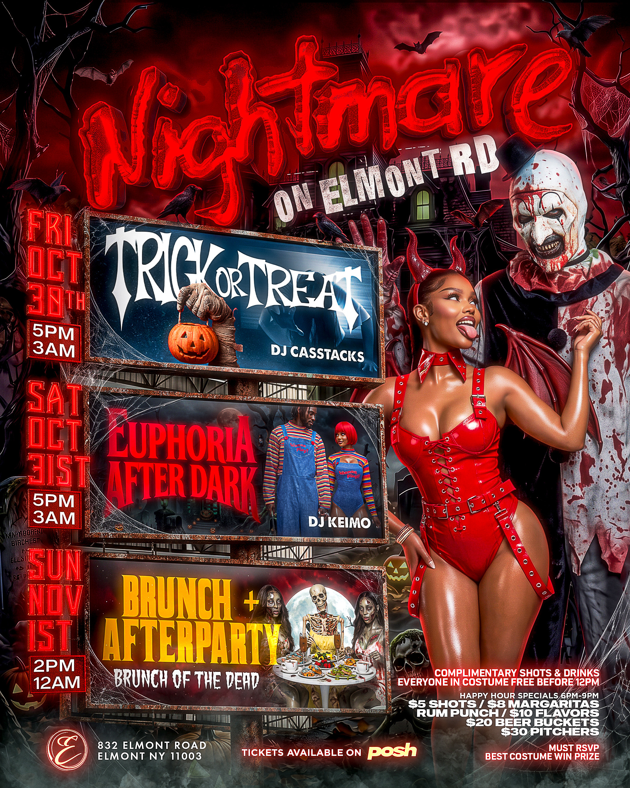 NIGHTMARE ON  ELMONT RD