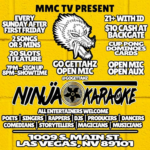 GO GETTAHZ OPEN MIC & OPEN AUX
