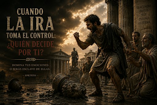 Cuando la Ira Toma el Control: ¿Quien decide por ti? (Estoicismo)