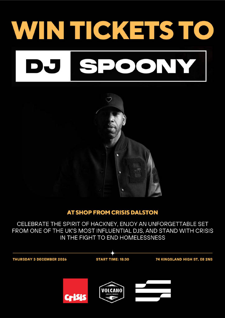 DJ Spoony at Crisis Dalston