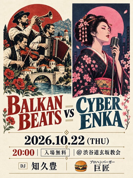 BALKAN BEATS VS CYBER ENKA