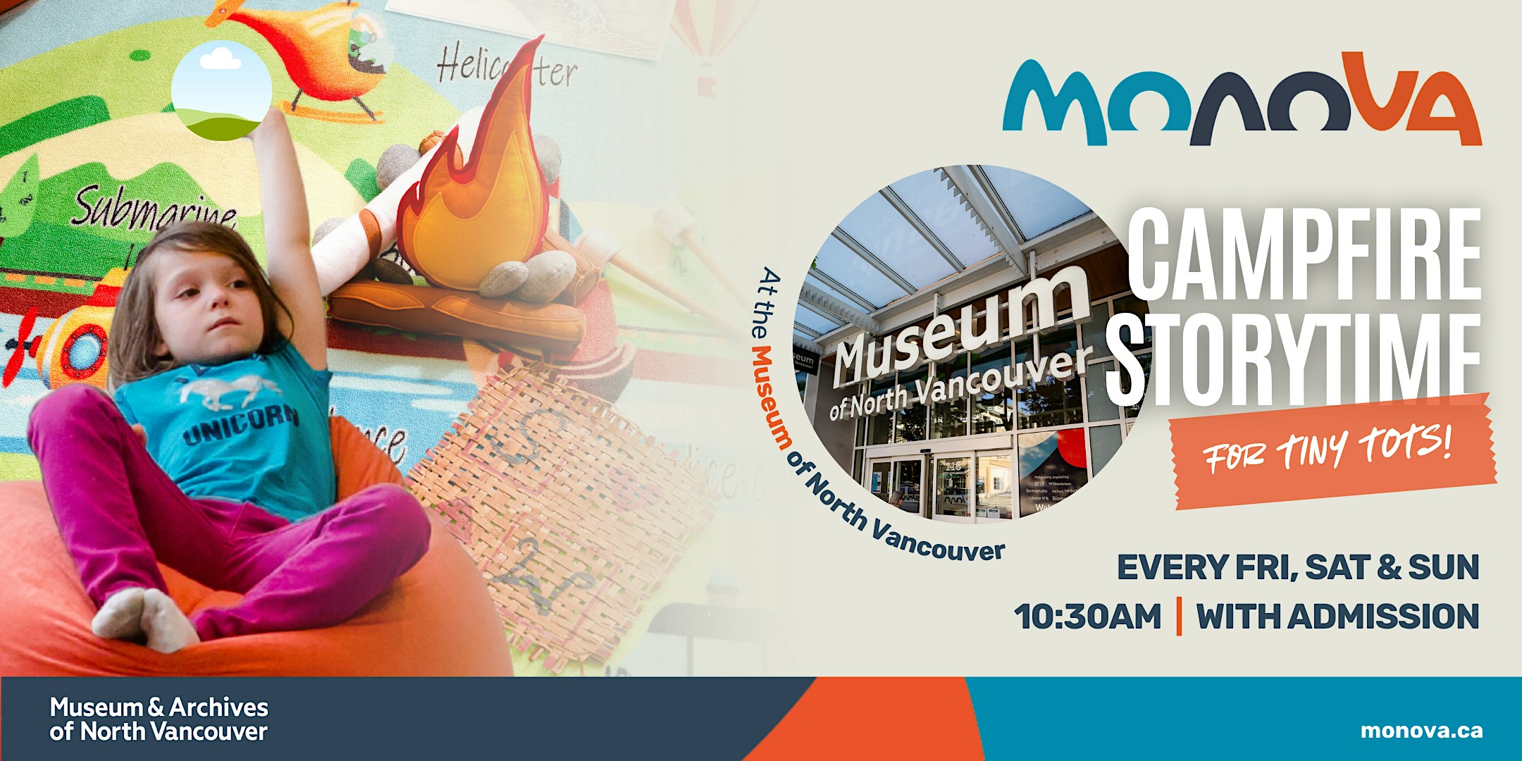 Campfire Storytime at THE MUSEUM