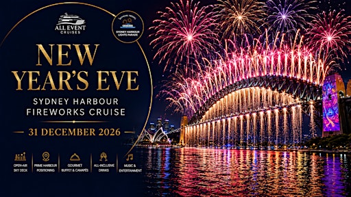 All Event Cruises | NYE Fireworks Cruise | All Inclusive | 360° Sky Deck
