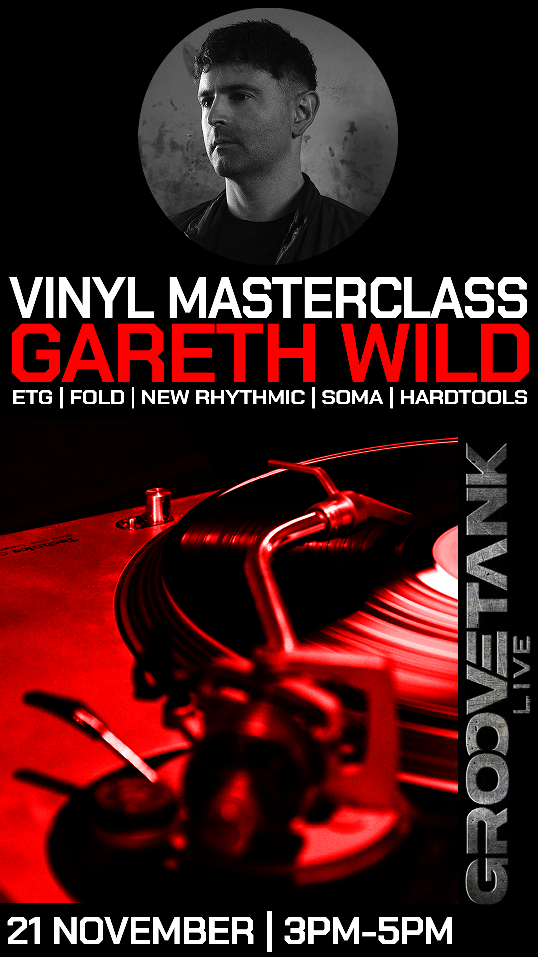 Gareth Wild VINYL MASTERCLASS