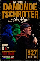 Damonde Tschritter Live — Vancouver Comedy Show | The Main, Nov 6-7