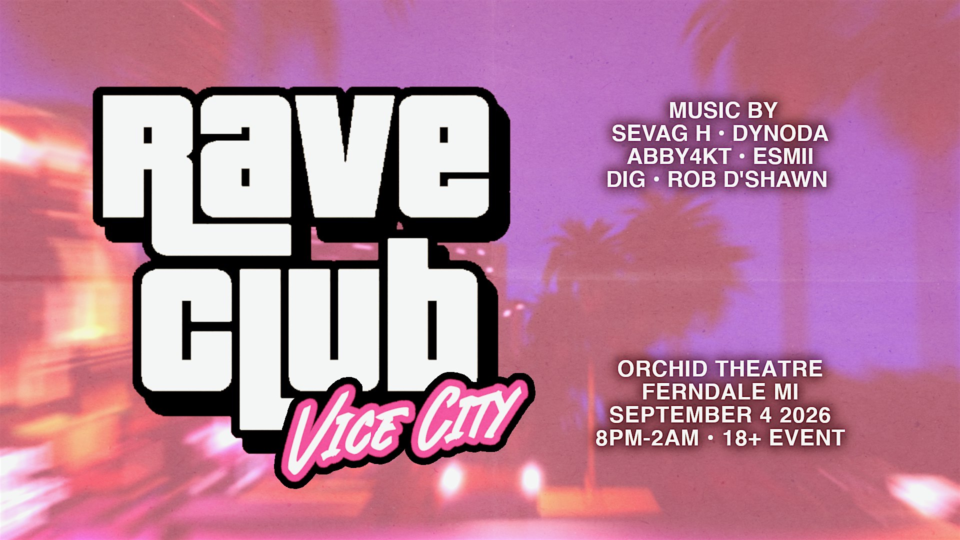 RAVECLUB: Vice City
