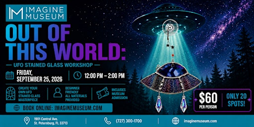 Out of This World: UFO Stained Glass Workshop