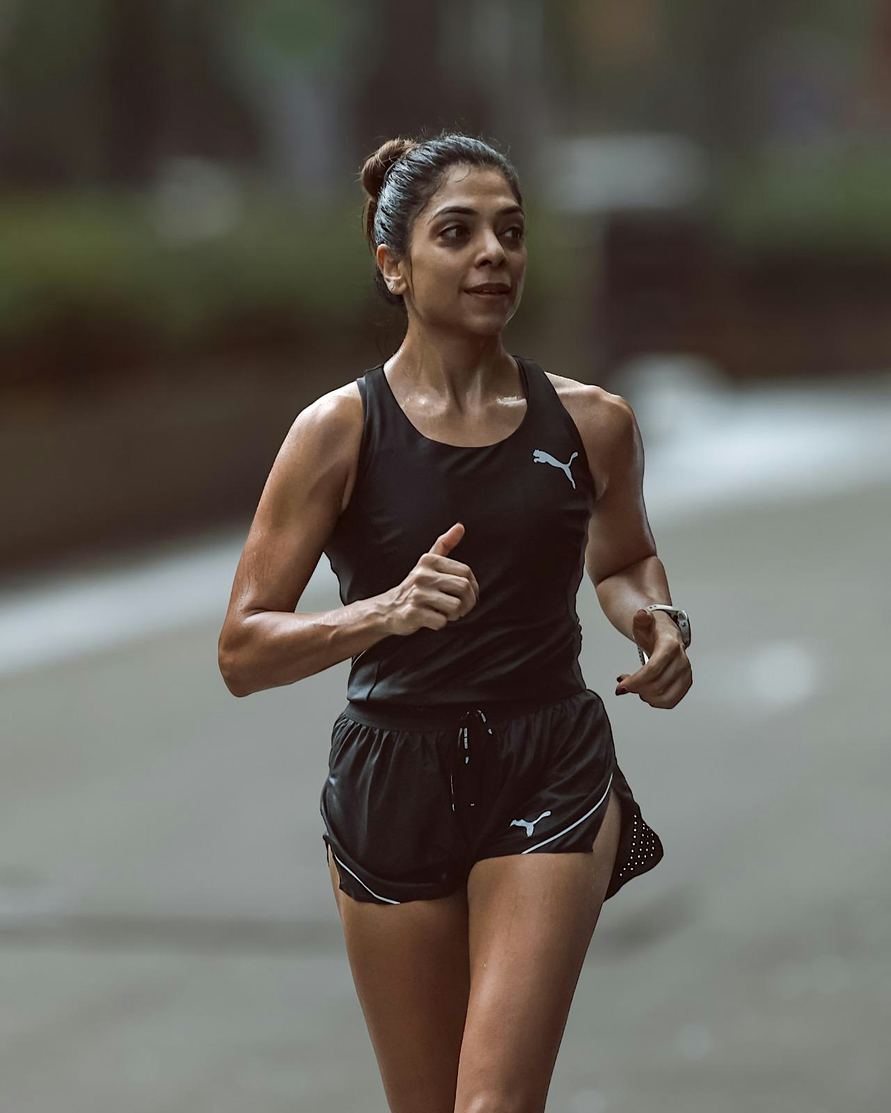 Easy run with Coach Sneha