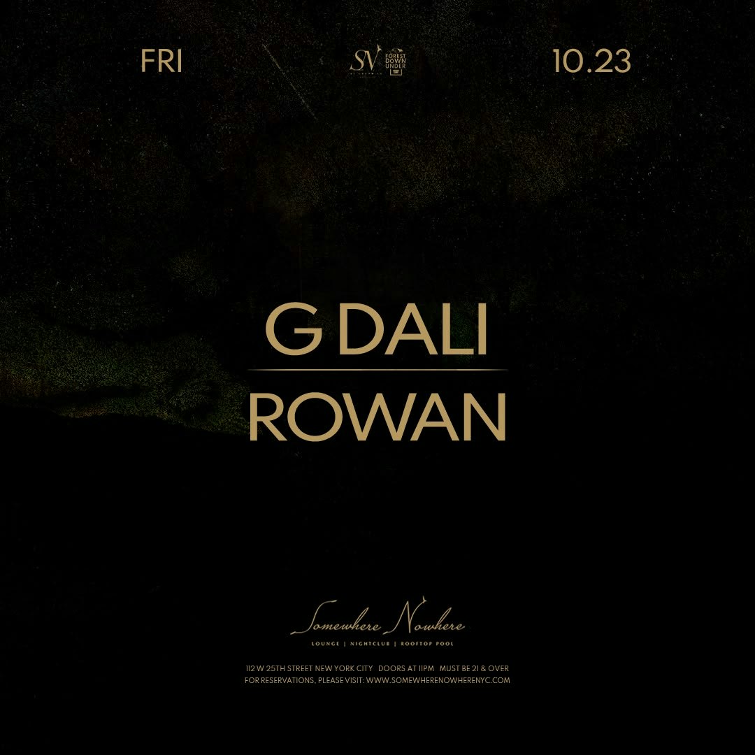 G Dali x Rowan