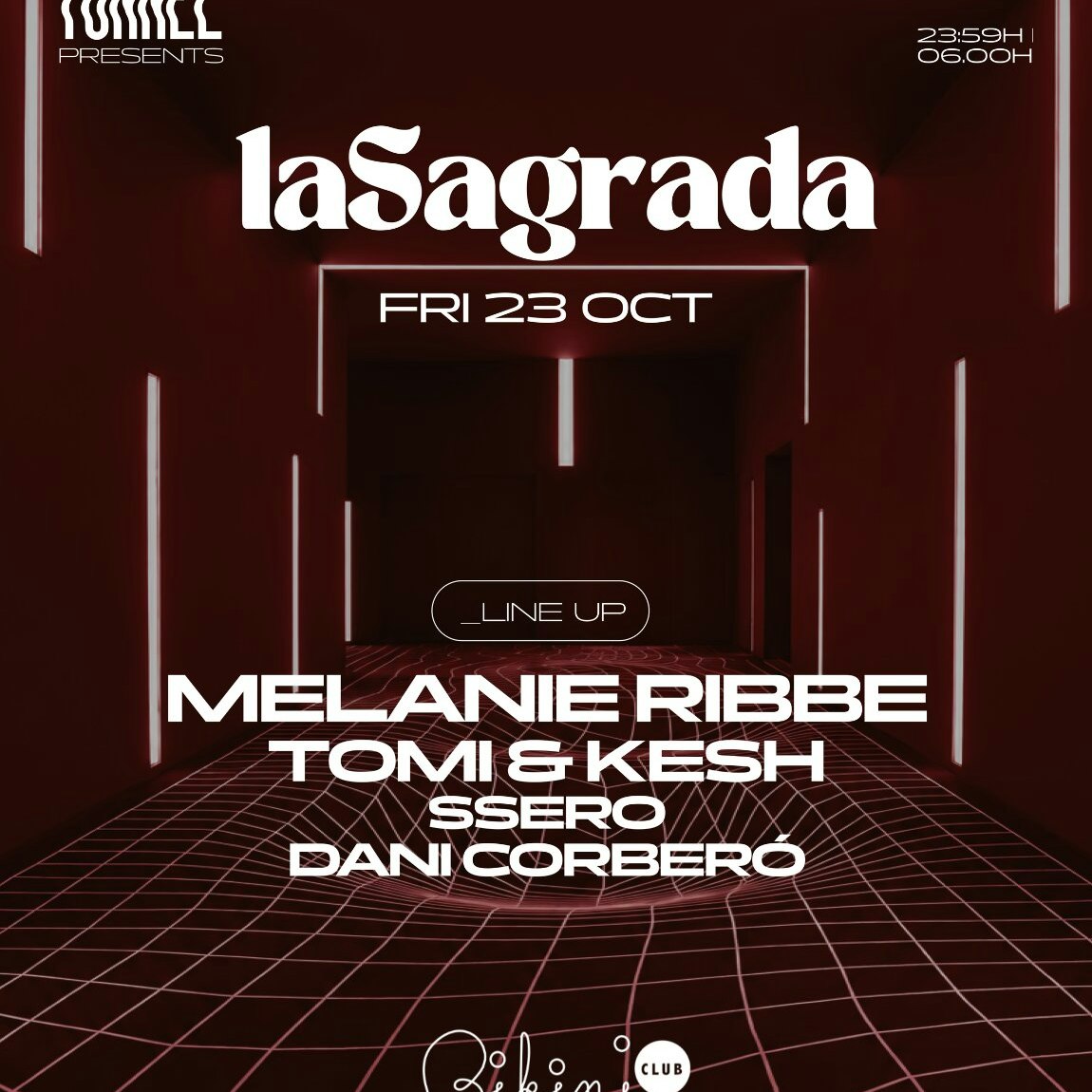 Tunnel & laSagrada pres. Melanie Ribbe & more