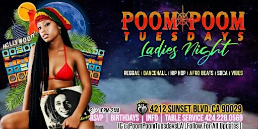 POOM POOM TUESDAY "LADIES NIGHT"