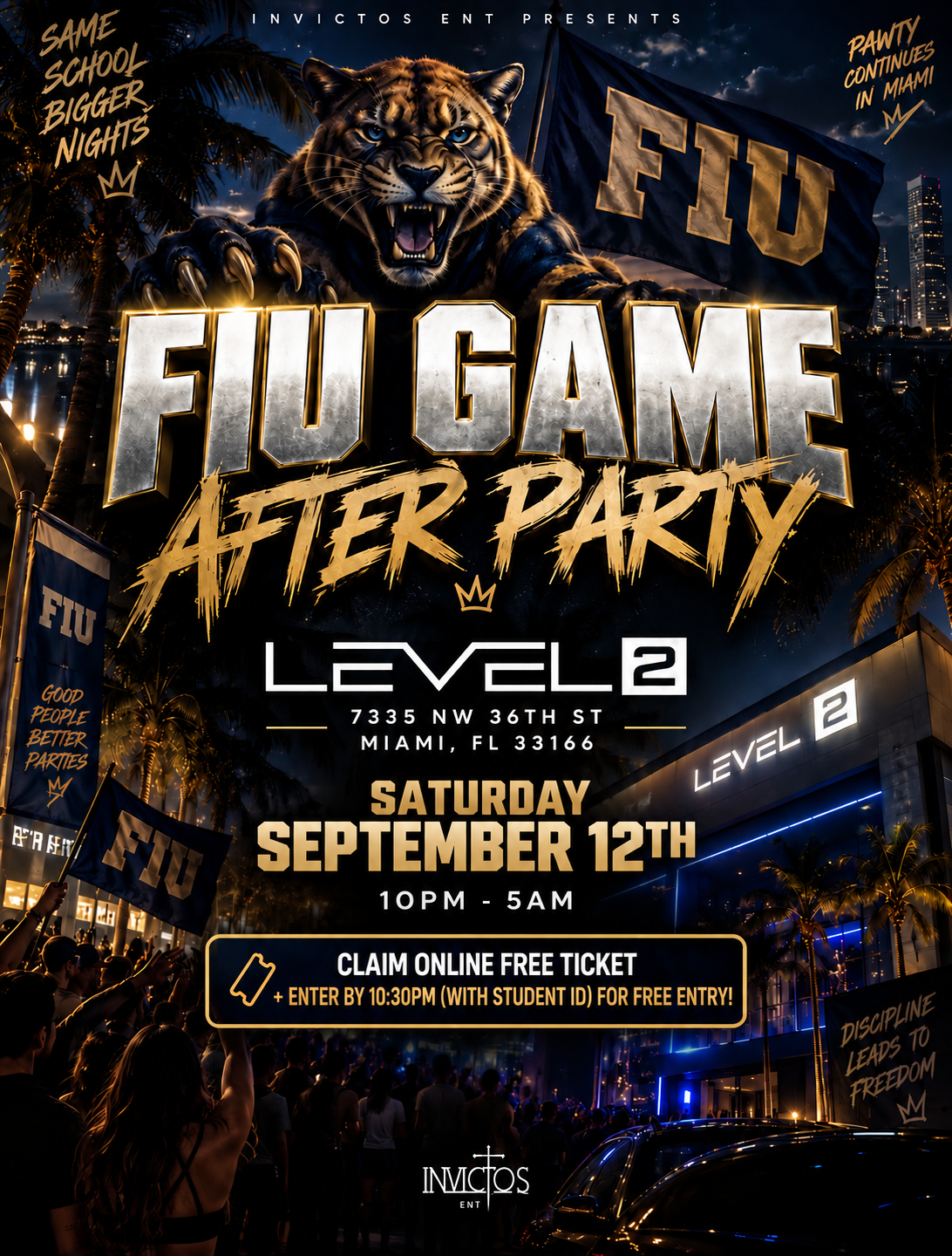 FIU GAME AFTER PARTY